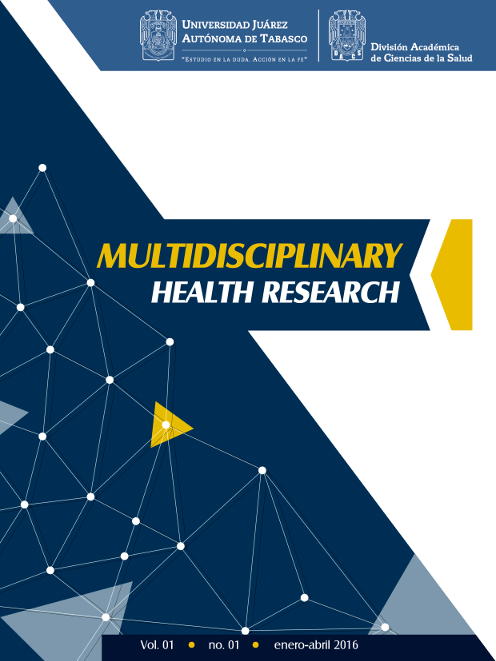 					Ver Vol. 1 Núm. 1 (2016): Multidisciplinary Health Research
				