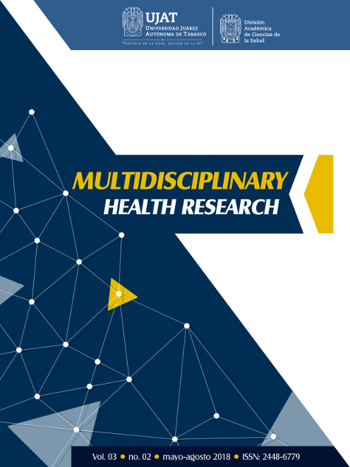 					Ver Vol. 3 Núm. 2 (2018): Multidisciplinary Health Research
				
